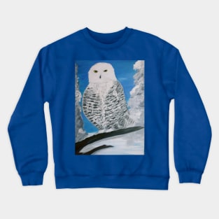 Snowy Owl Crewneck Sweatshirt